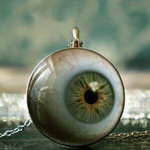 Eyeball Glass Pendant 00SS0175M12